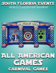 All American Games Carnival Booth 