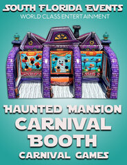 Haunted Mansion Carnival Booth