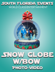 Snow Globe with Bow