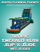 Tropical Emerald Rush Slip N Slide