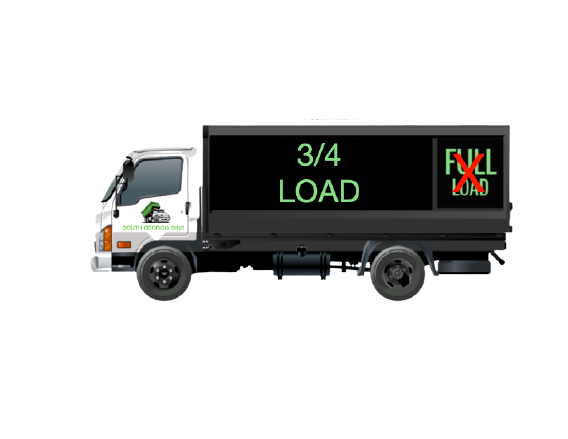3/4 Load Junk Removal includes 2 junk removal expert