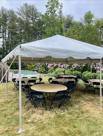 20x20 Tent Package (Seating for 40)