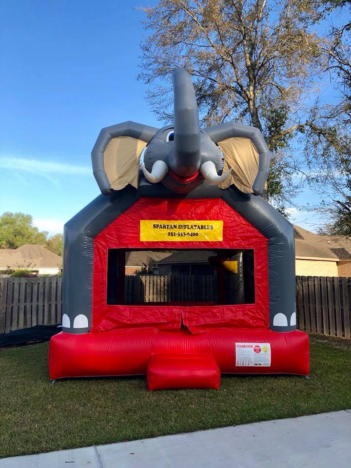 Elephant Bounce House Rental Saraland Alabama 