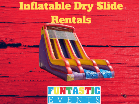 Giant Inflatable Dry Slide Rentals Longview