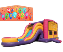 Happy Birthday Combo Waterslide