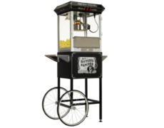 Popcorn Cart (Black)