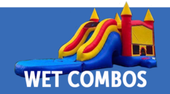 Wet Combo Bounce Houses
