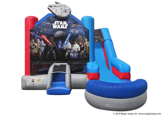Star Wars Combo Bounce House (Wet)