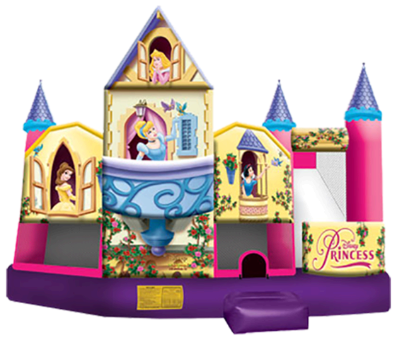 Disney Princess 5 in 1 Combo Bounce House (Dry)