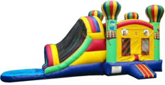 Balloon Adventure Combo Bounce Double Waterslide (Wet)