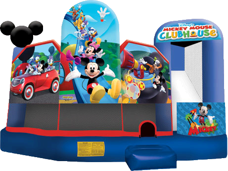 Mickey Mouse Clubhouse Obstacle Course Game - Carnival Games