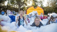 Foam Bubble Party & Inflatable Pit
