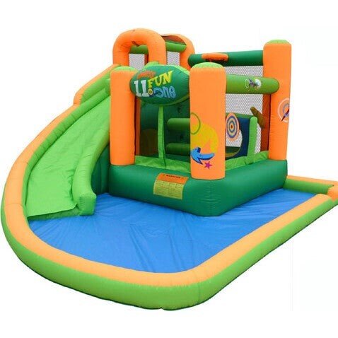 11 in 1 Bouncer with Waterslide - ages 3 and up (SC019)