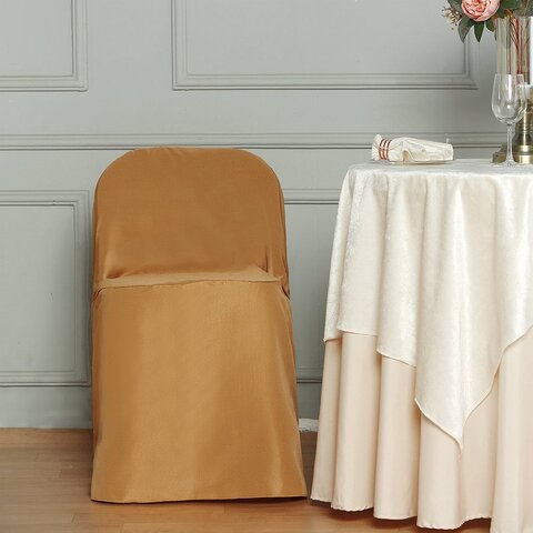 Antique Gold Chair Covers 