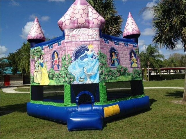 Disney Princess Club House Castle Bouncer - Delivery/Pickup Included (SC026)