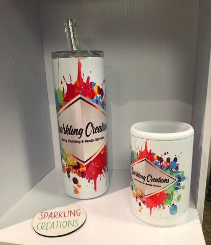 Custom Sublimated Tumbler  and Can Coolers for your business