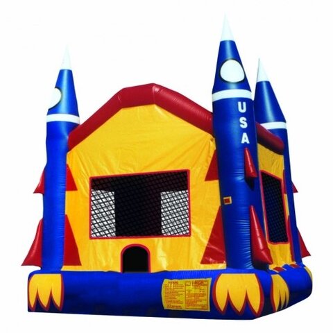 Rocket Bouncy House - Delivery/Pickup Included (SC024)