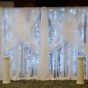 Curtain Lights for Backdrop Walls and Drapes