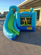 Blue & Green Small Bouncer (8 yrs old age limit)