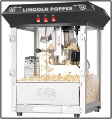 Black Vintage Large Tabletop Popcorn Maker 