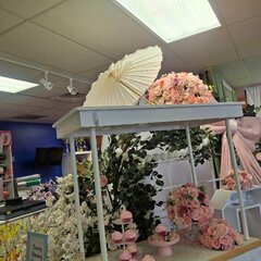 Ivory Decorative Umbrella