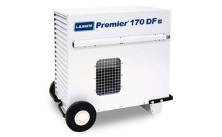 LB White Premier 170 Tent Heater - Dual Fuel