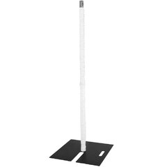 White 10ft Spandex Upright Pole Cover - Pipe Stand