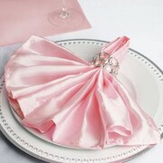 Pink Silk Napkins