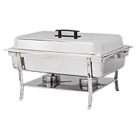 Stainless Steel Rectangle Chafer Set