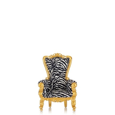 KIDS Mini Zebra Queen Chair
