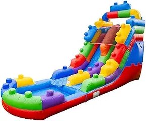 16ft Block Party Waterslide