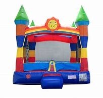 Colorful Smile Bounce House