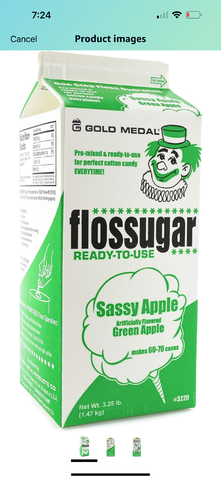 Green Apple Floss Sugar