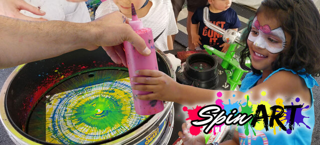 Spin Art Booth