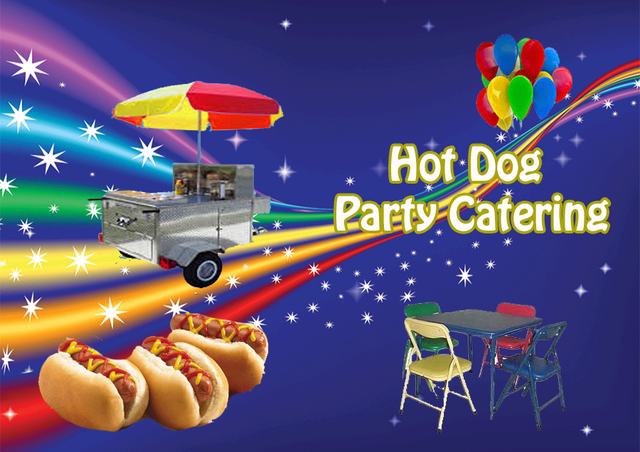 Hot Dog Catering Cart
