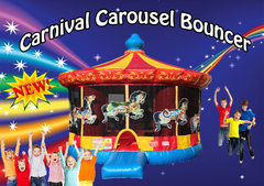 Carnival Carousel Bounce House 