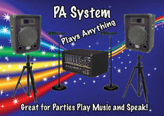 PA System with Mic