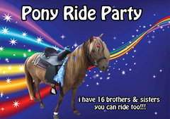 Single Pony Ride