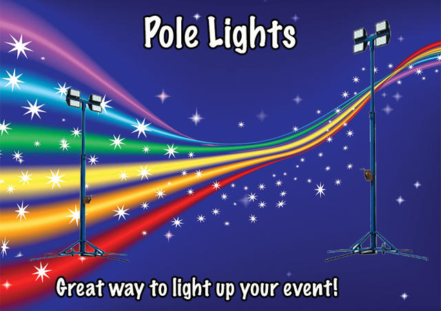 10Ft Pole Lights
