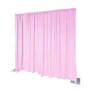 Polyester Pink Pipe and Drape
