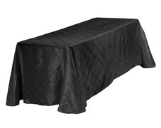 8 Foot Drape Table Linen 90 x 156 Inch Pintuck