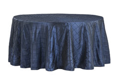 132 Inch Round Table Linen Pintuck