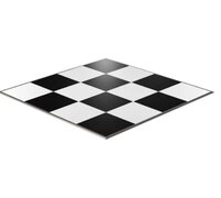 Black and White Checkered