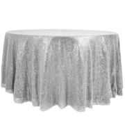 120 Inch Round Table Linen Sequin