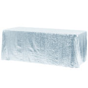 6 Foot Drape Table Linen 90 X 132 Sequin
