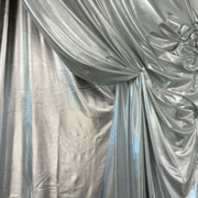 Metallic Pipe and Drape