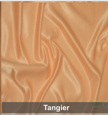 Tangier Shantung Satin 8 Foot Drape Table Linen