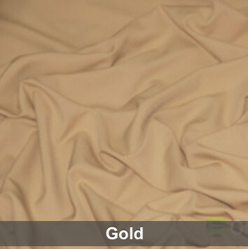 Gold Polyester 6 Foot Drape Table Linen