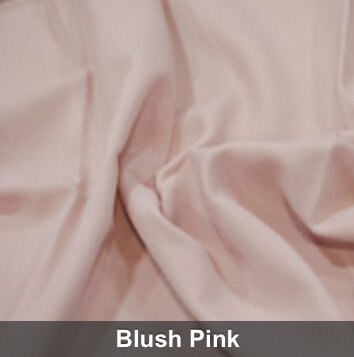 Blush Pink Poly Satin 132 Inch Round Table Linen