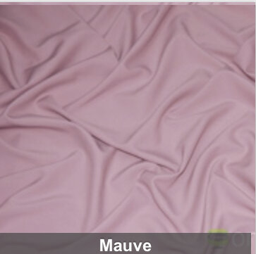 Mauve Polyester 132 Inch Round Table Linen